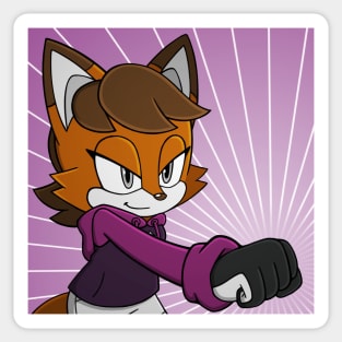 Cinder Fist Bump Sticker